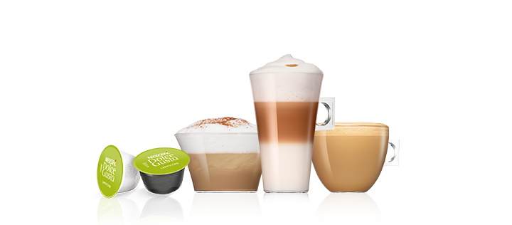 Cápsulas Cappuccino y Latte Macchiato - NESCAFÉ® Dolce Gusto® header image