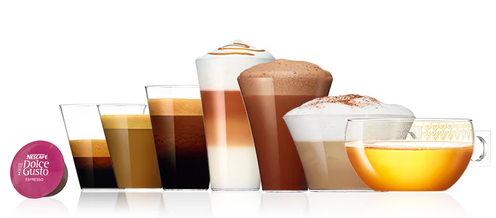 Cápsulas de Café y Variedades - NESCAFÉ® Dolce Gusto® header image