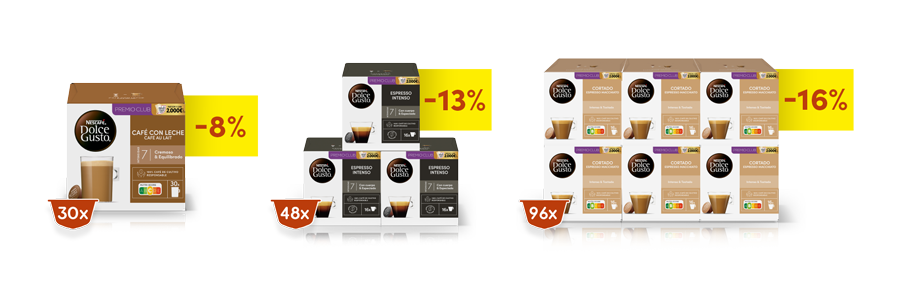 Ofertas de Cápsulas Dolce Gusto | NESCAFÉ® Dolce Gusto® header image