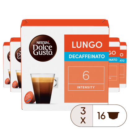 Caja de 48  cápsulas Lungo Descafeinado 48 Cápsulas de NESCAFÉ Dolce Gusto