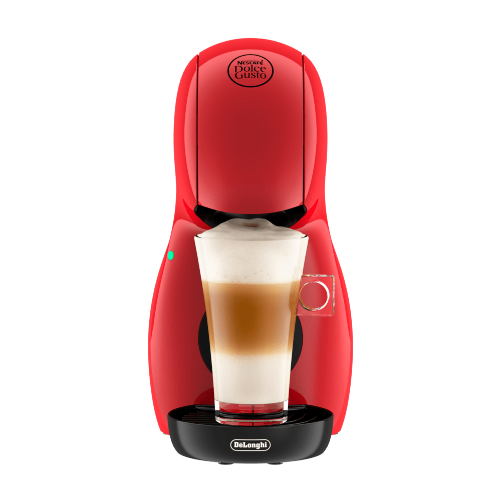 Cefetera Piccolo XS De’Longhi® Manual Roja y Negro NESCAFÉ Dolce Gusto - Frontal