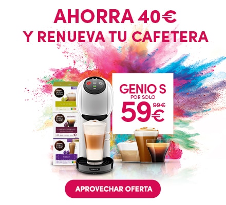 Promoción Máquina Automática GENIO S 