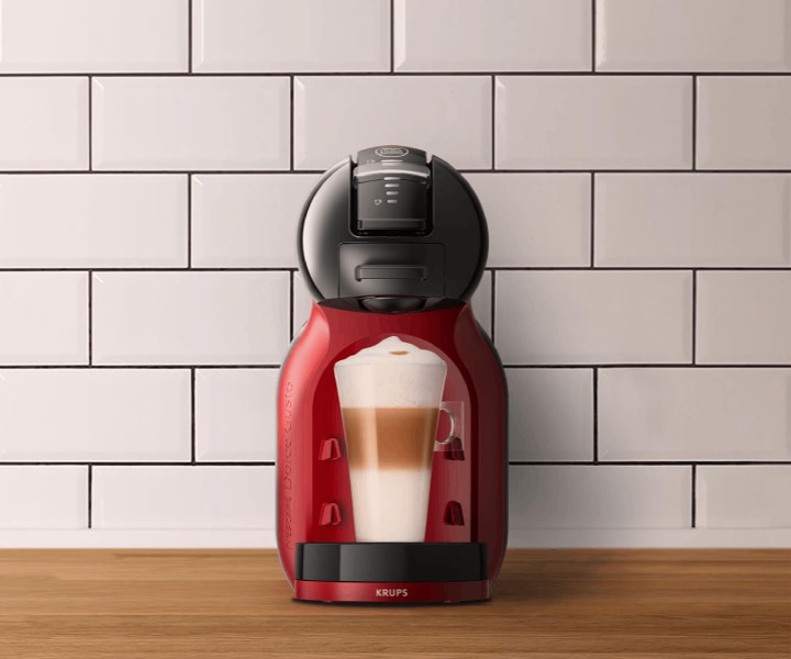 Cafetera Mini Me Krups® Automática Cherry NESCAFÉ Dolce Gusto - detalles cafetera