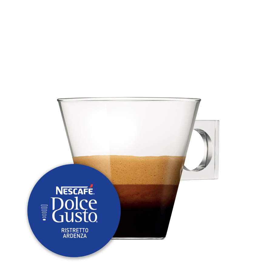 Cápsula con taza de Ristretto Ardenza 30 Cápsulas de NESCAFÉ Dolce Gusto