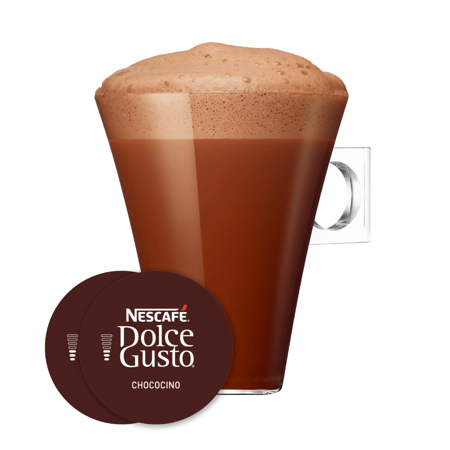 Cápsula con taza de Chococino 16 Cápsulas de NESCAFÉ Dolce Gusto