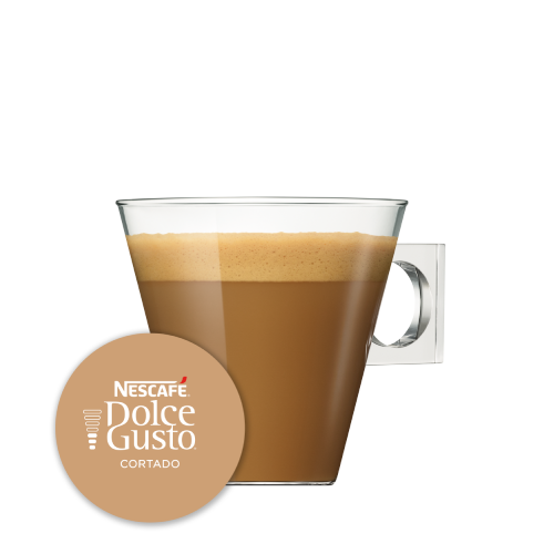 Cápsula con taza de Cortado 30 Cápsulas de NESCAFÉ Dolce Gusto