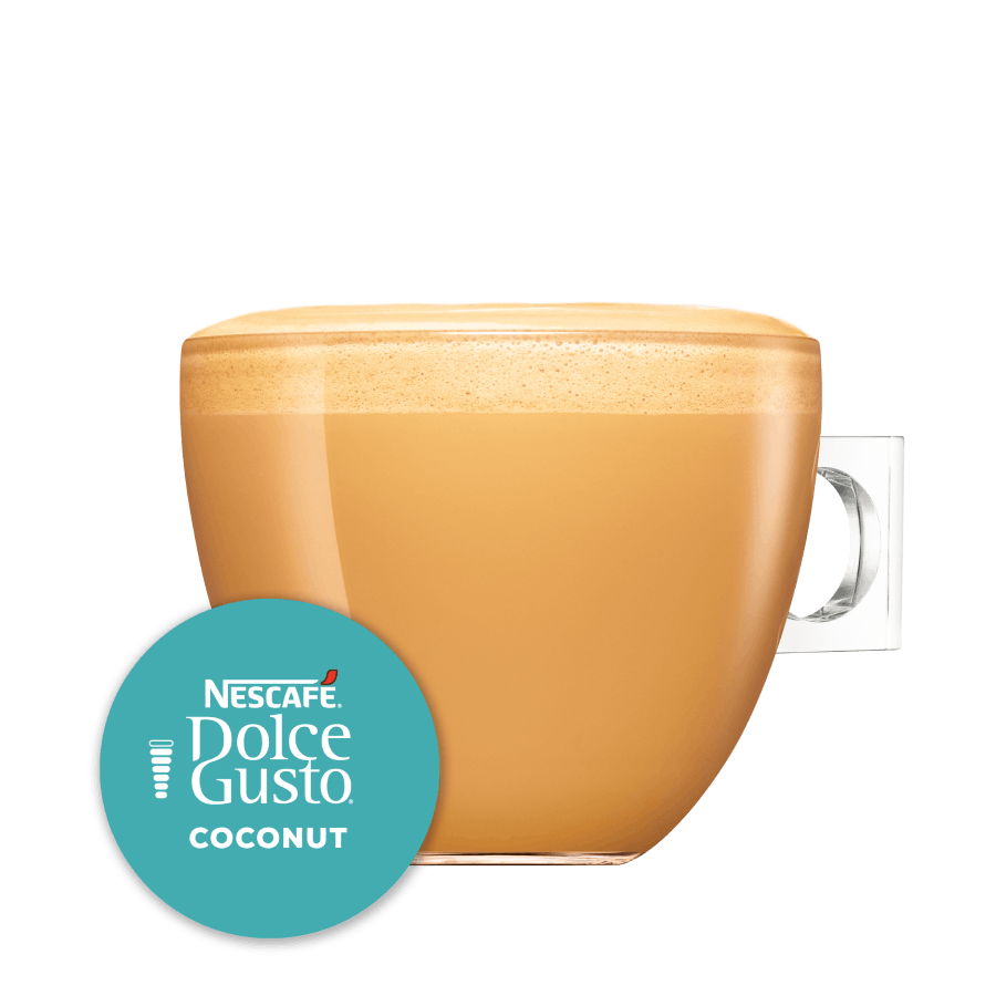 Cápsula con taza de Café Con Coco 12 Cápsulas de NESCAFÉ Dolce Gusto