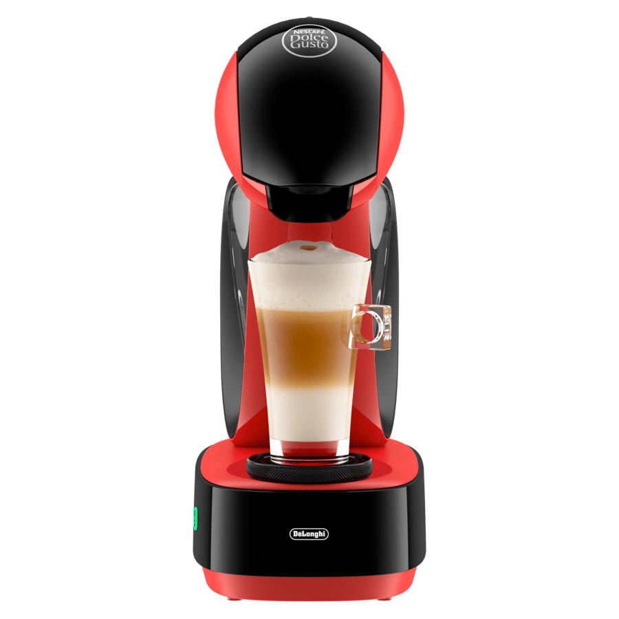 Funciones y características de la cafetera NESCAFÉ Dolce Gusto Infinissima De’longhi® Manual Roja