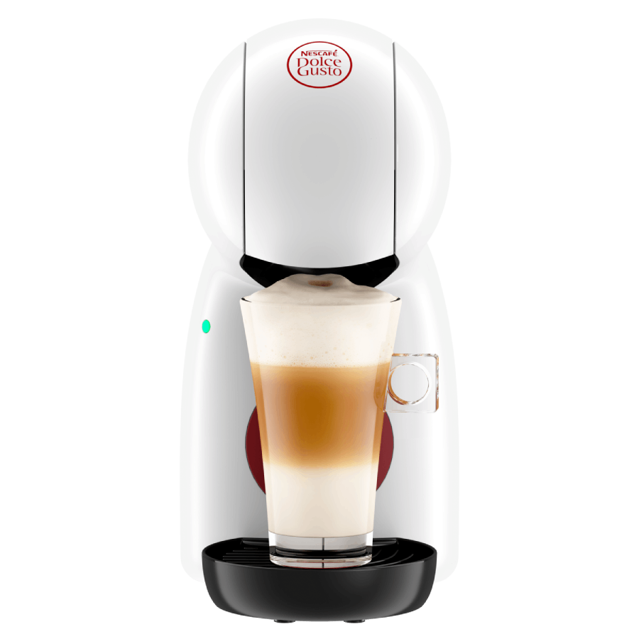 Cefetera Piccolo XS De’longhi® Manual Blanca NESCAFÉ Dolce Gusto - Frontal