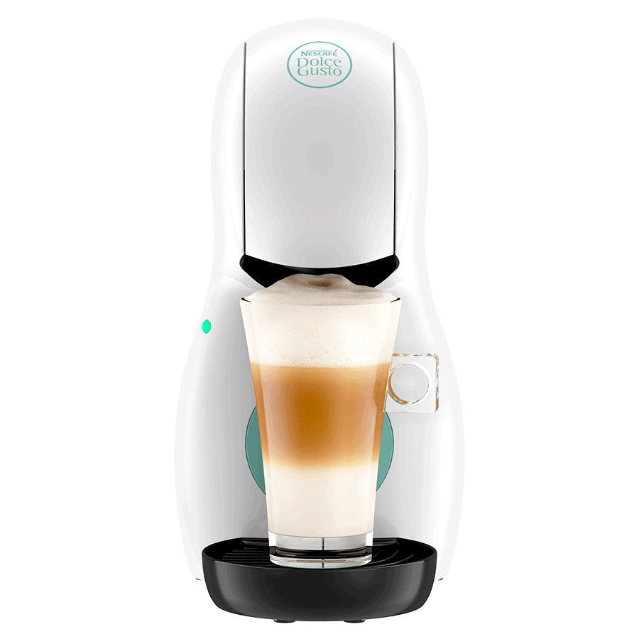 Cefetera Piccolo XS De’longhi® Manual Blanca NESCAFÉ Dolce Gusto - Frontal